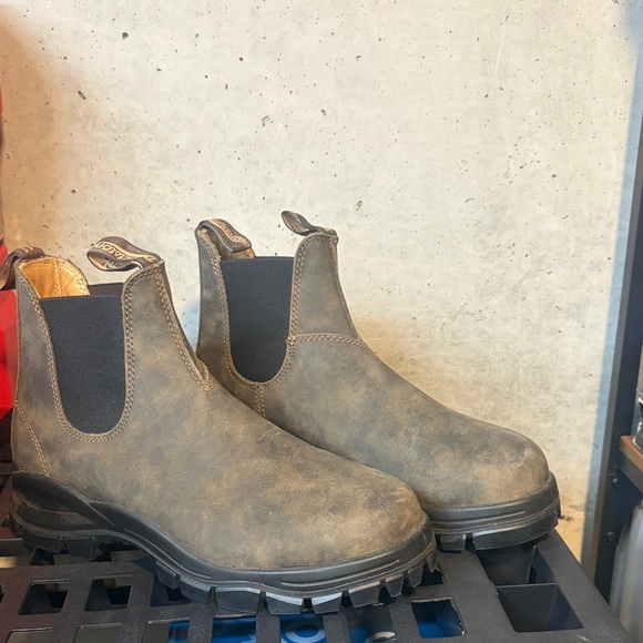 Men's Blundstone Boots in Rustic Brown